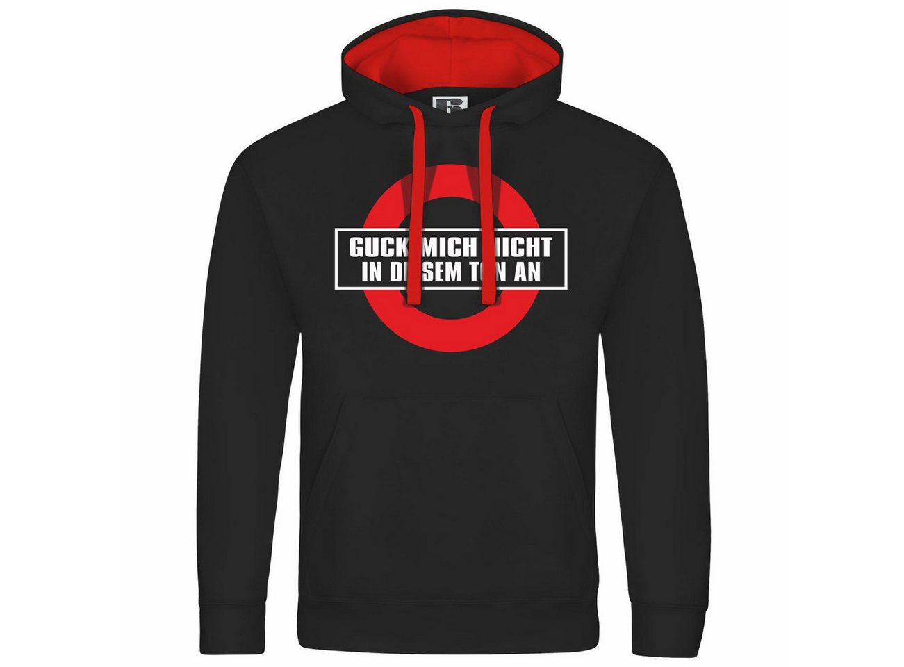 deinshirt Kapuzenpullover Herren Kapuzenpullover Guck mich nicht in diesem Ton an Mit Print Motiv, Grafik deinshirt Kapuzenpullover Herren Kapuzenpullover Guck mich nicht in diesem Ton an Mit Print Motiv, Grafik von deinshirt