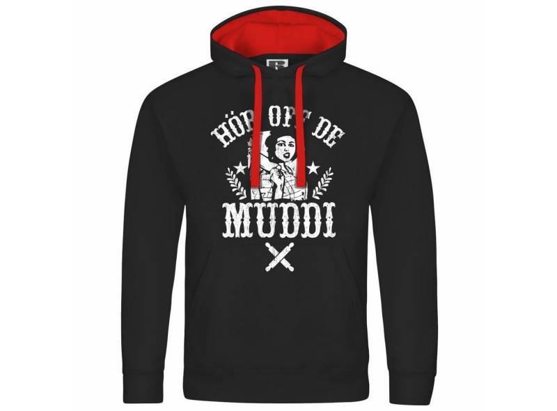 deinshirt Kapuzenpullover Herren Kapuzenpullover Hör off de Muddi Mit Print Motiv, Grafik deinshirt Kapuzenpullover Herren Kapuzenpullover Hör off de Muddi Mit Print Motiv, Grafik von deinshirt