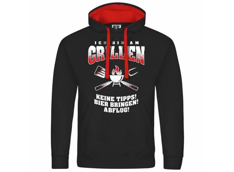 deinshirt Kapuzenpullover Herren Kapuzenpullover Ich bin am grillen Mit Print Motiv, Grafik deinshirt Kapuzenpullover Herren Kapuzenpullover Ich bin am grillen Mit Print Motiv, Grafik von deinshirt