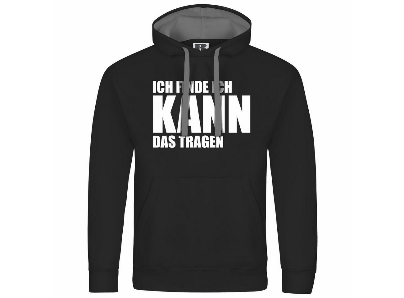 deinshirt Kapuzenpullover Herren Kapuzenpullover Ich finde ich kann das tragen Mit Print Motiv, Grafik von deinshirt