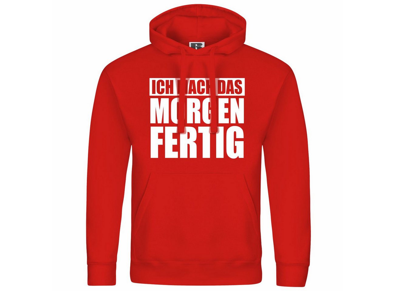 deinshirt Kapuzenpullover Herren Kapuzenpullover Ich mach das Morgen fertig Mit Print Motiv, Grafik deinshirt Kapuzenpullover Herren Kapuzenpullover Ich mach das Morgen fertig Mit Print Motiv, Grafik von deinshirt