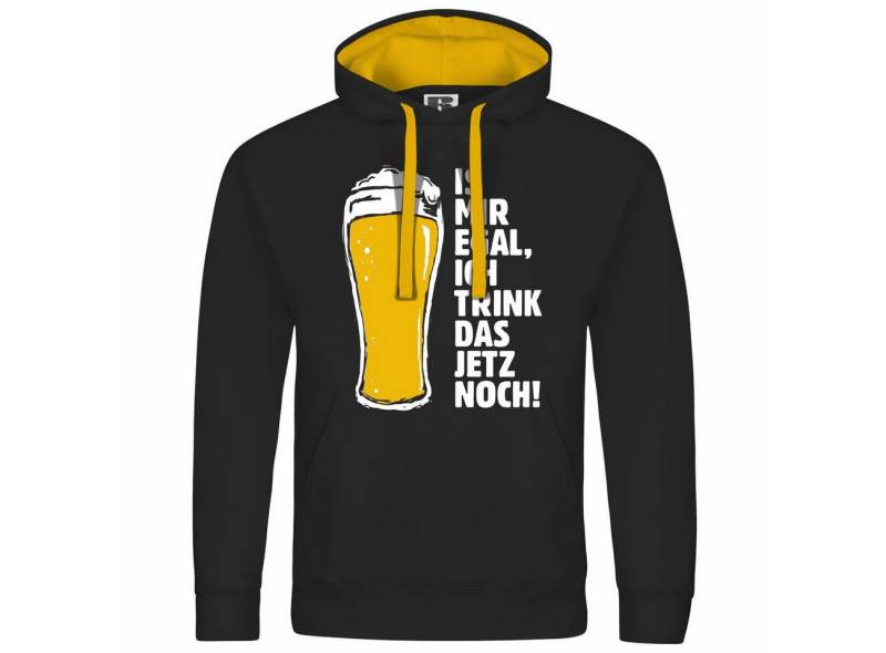deinshirt Kapuzenpullover Herren Kapuzenpullover Is mir egal ich trink das jetzt noch Mit Print Motiv, Grafik von deinshirt