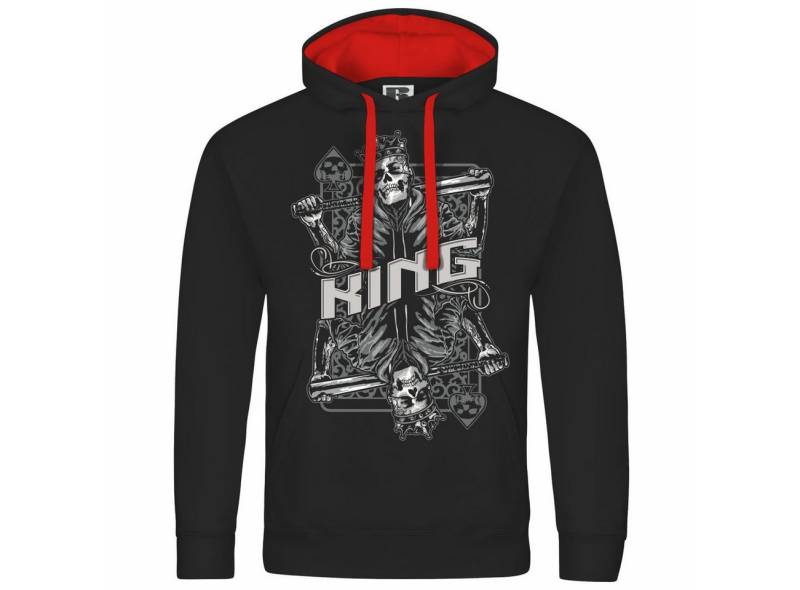 deinshirt Kapuzenpullover Herren Kapuzenpullover King Mit Print Motiv, Grafik deinshirt Kapuzenpullover Herren Kapuzenpullover King Mit Print Motiv, Grafik von deinshirt