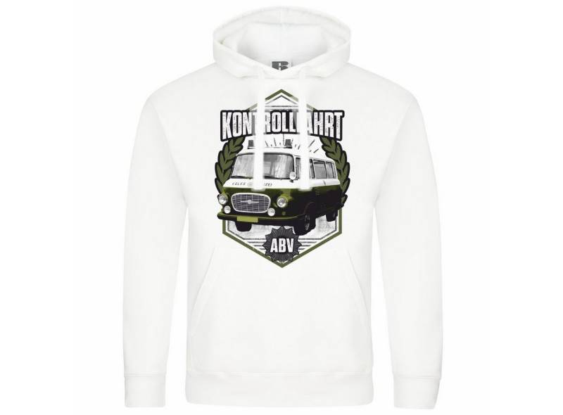 deinshirt Kapuzenpullover Herren Kapuzenpullover Kontrollfahrt Mit Print Motiv, Grafik von deinshirt