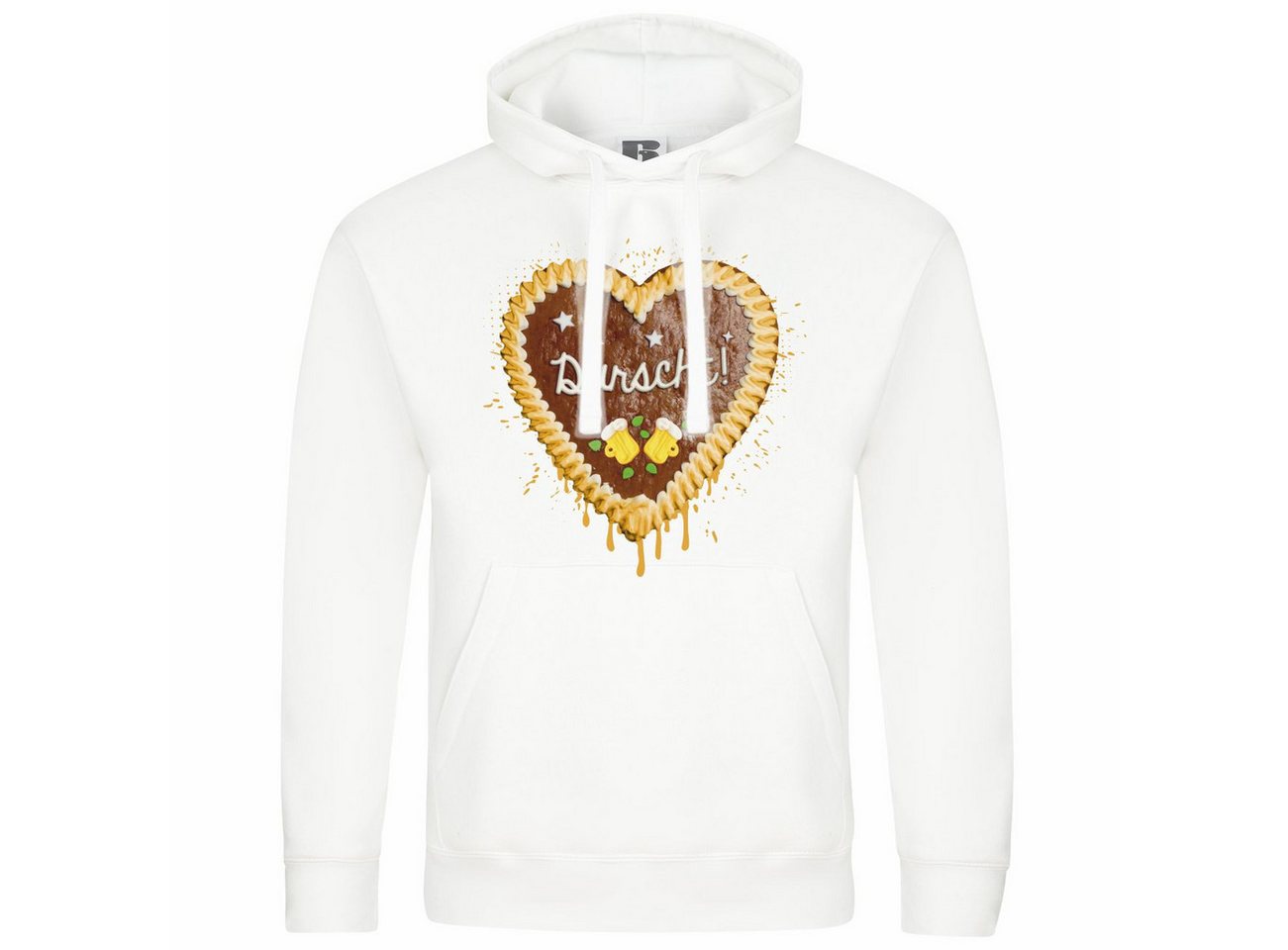 deinshirt Kapuzenpullover Herren Kapuzenpullover Lebkuchenherz Durscht Mit Print Motiv, Grafik deinshirt Kapuzenpullover Herren Kapuzenpullover Lebkuchenherz Durscht Mit Print Motiv, Grafik von deinshirt