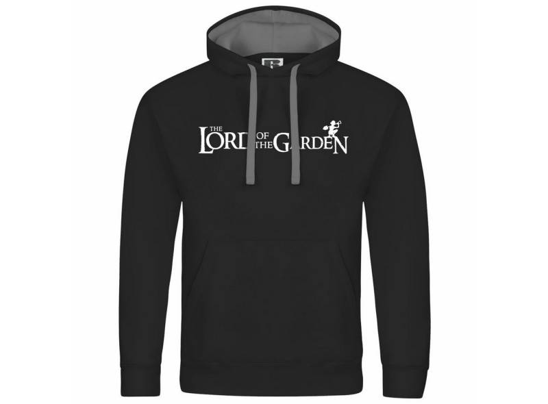 deinshirt Kapuzenpullover Herren Kapuzenpullover Lord of the Garden Mit Print Motiv, Grafik von deinshirt