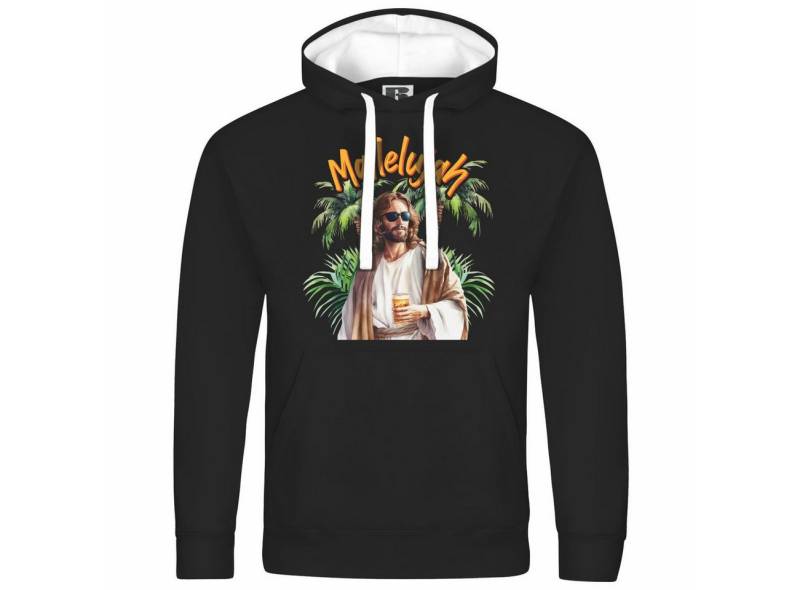 deinshirt Kapuzenpullover Herren Kapuzenpullover Mallelujah Mit Print Motiv, Grafik von deinshirt