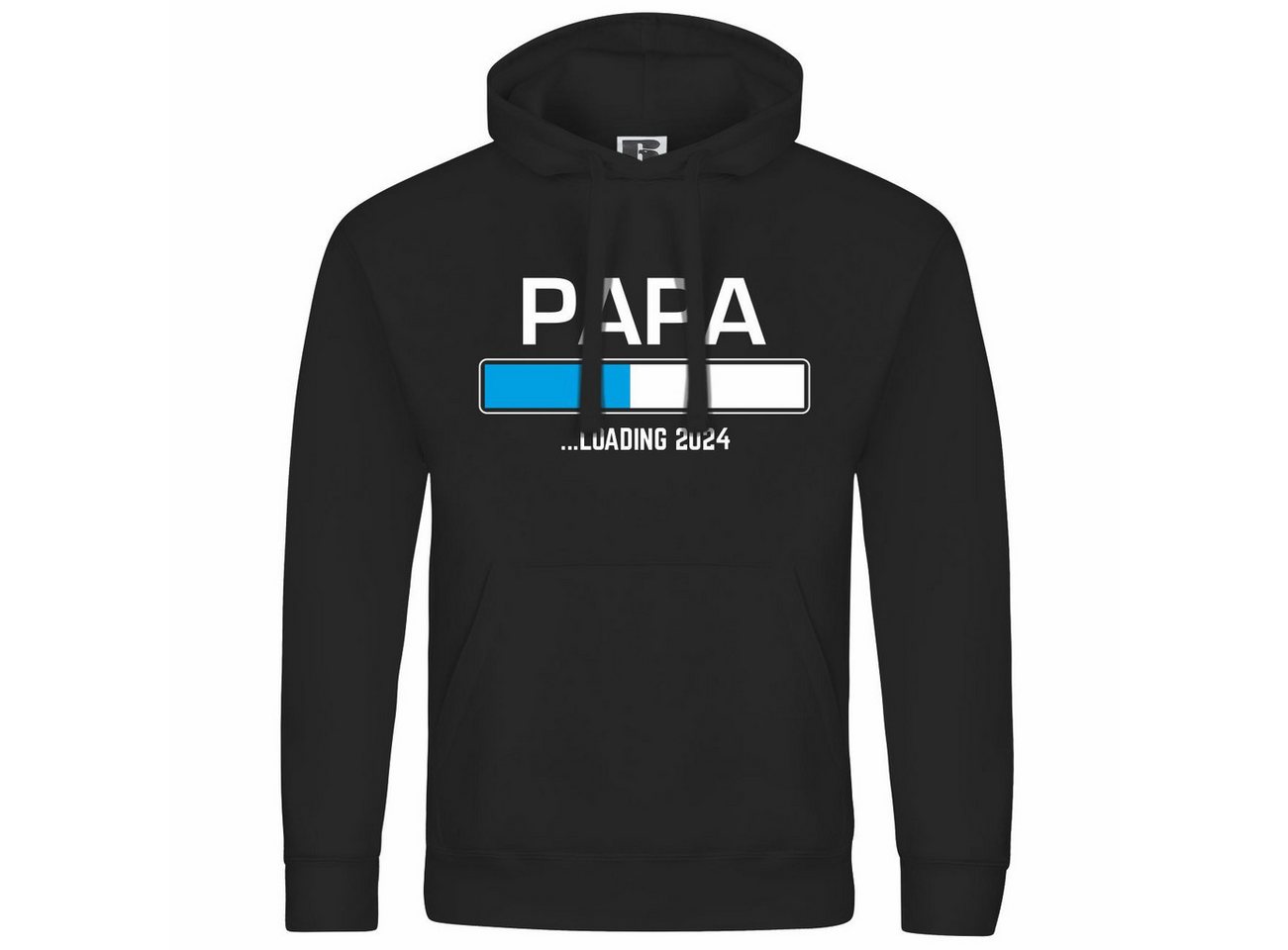 deinshirt Kapuzenpullover Herren Kapuzenpullover Papa loading Mit Print Motiv, Grafik von deinshirt