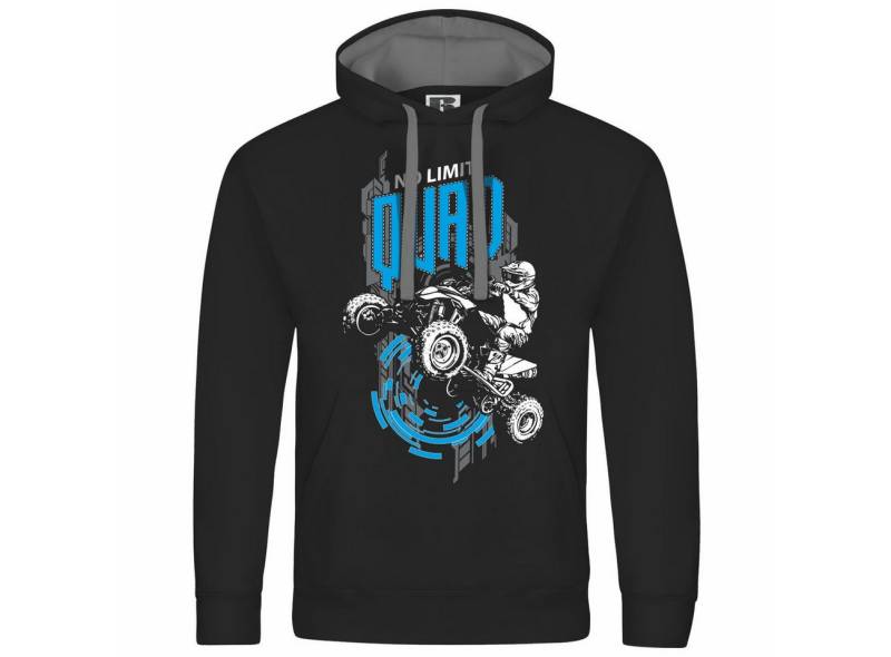 deinshirt Kapuzenpullover Herren Kapuzenpullover Quad no limit Mit Print Motiv, Grafik von deinshirt