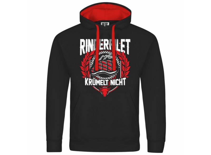 deinshirt Kapuzenpullover Herren Kapuzenpullover Rinderfilet krümelt nicht Mit Print Motiv, Grafik von deinshirt
