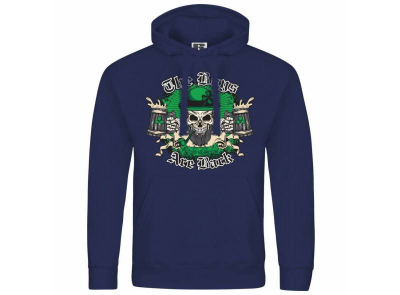 deinshirt Kapuzenpullover Herren Kapuzenpullover The Boys are back Mit Print Motiv, Grafik von deinshirt