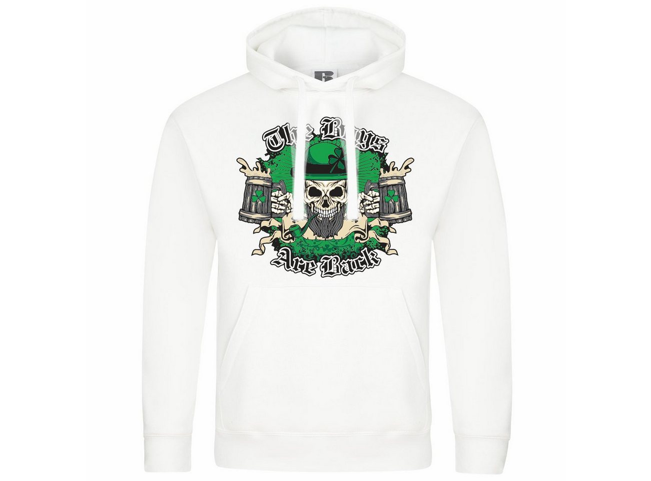 deinshirt Kapuzenpullover Herren Kapuzenpullover The Boys are back Mit Print Motiv, Grafik deinshirt Kapuzenpullover Herren Kapuzenpullover The Boys are back Mit Print Motiv, Grafik von deinshirt