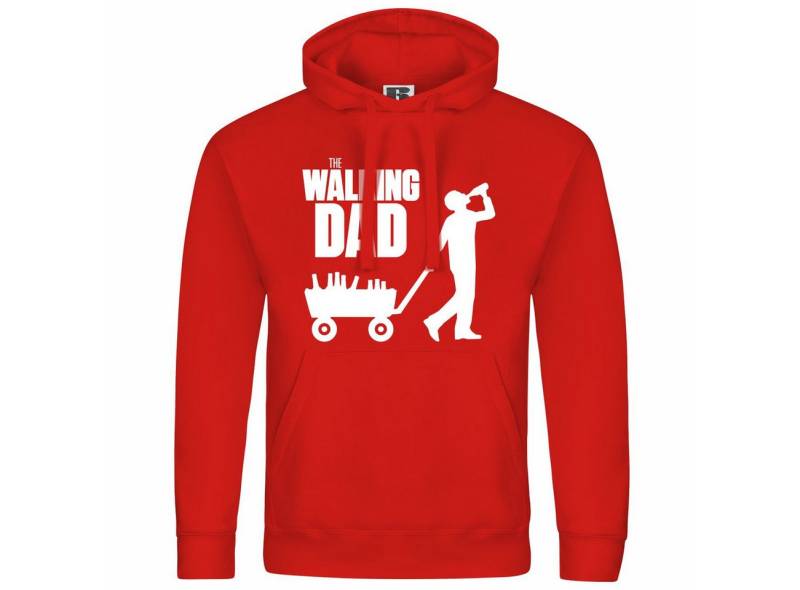 deinshirt Kapuzenpullover Herren Kapuzenpullover The walking Dad Mit Print Motiv, Grafik deinshirt Kapuzenpullover Herren Kapuzenpullover The walking Dad Mit Print Motiv, Grafik von deinshirt