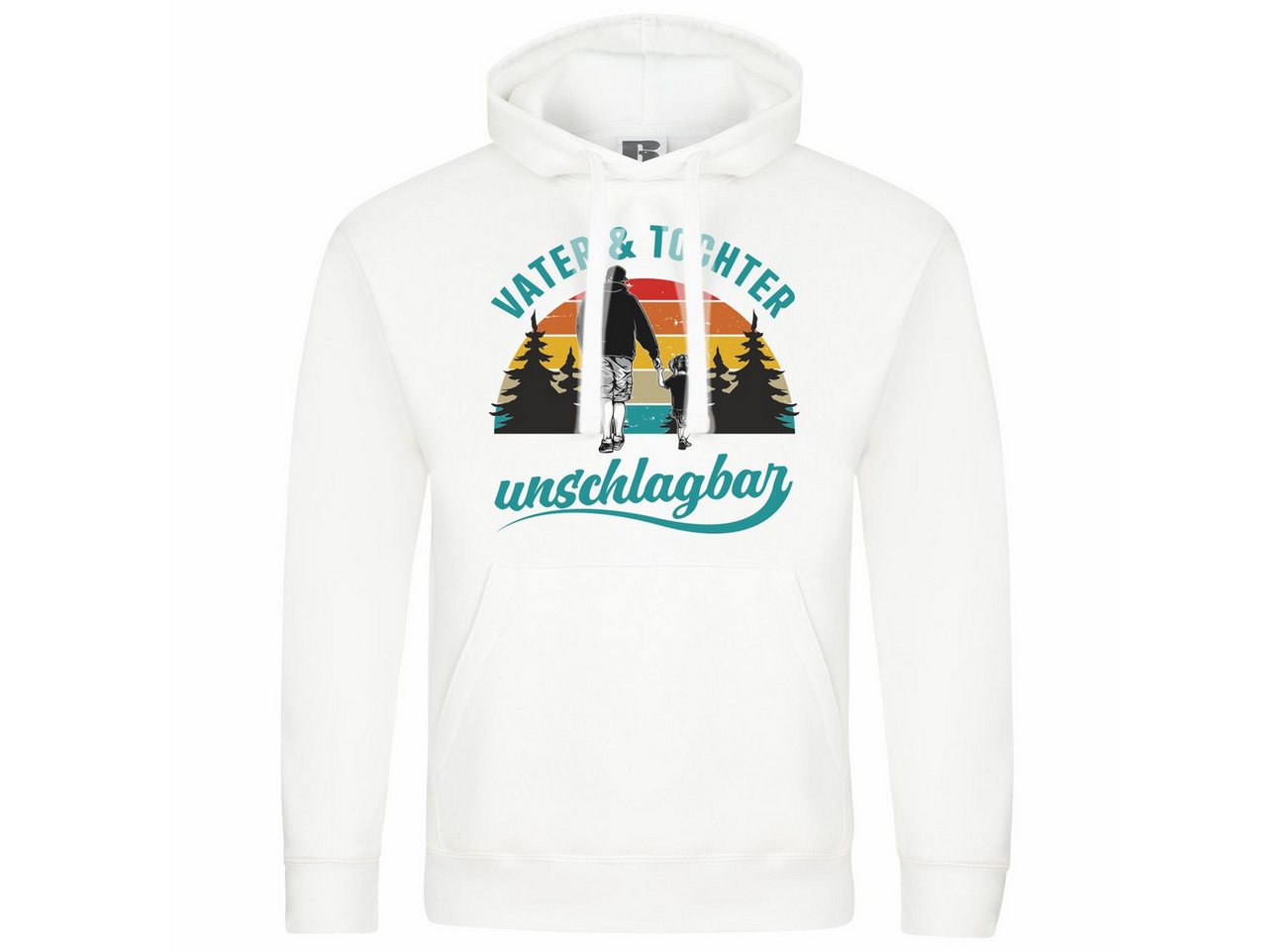 deinshirt Kapuzenpullover Herren Kapuzenpullover Vater und Tochter Unschlagbar Mit Print Motiv, Grafik deinshirt Kapuzenpullover Herren Kapuzenpullover Vater und Tochter Unschlagbar Mit Print Motiv, Grafik von deinshirt