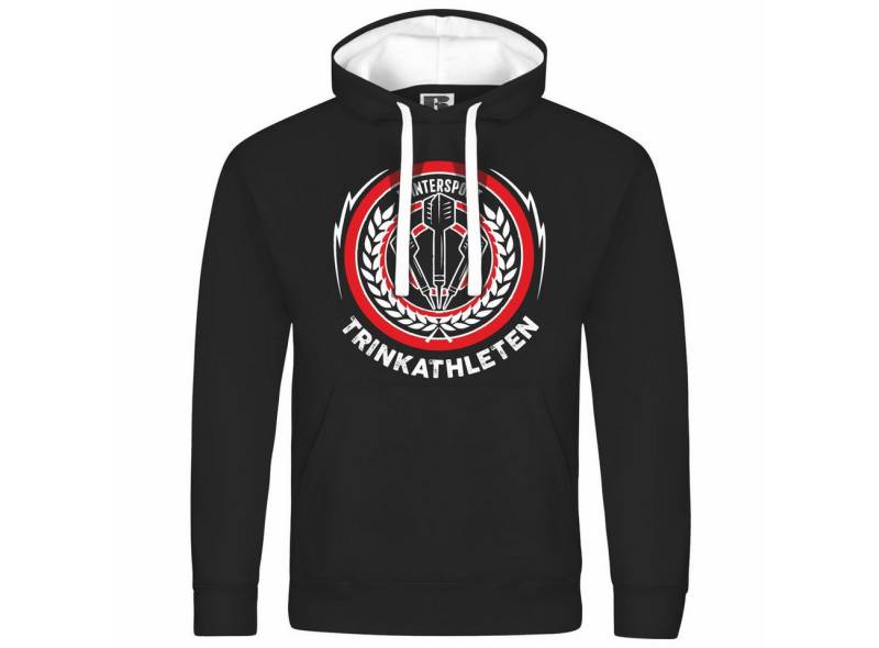 deinshirt Kapuzenpullover Herren Kapuzenpullover Wintersport Trinkathleten Mit Print Motiv, Grafik von deinshirt