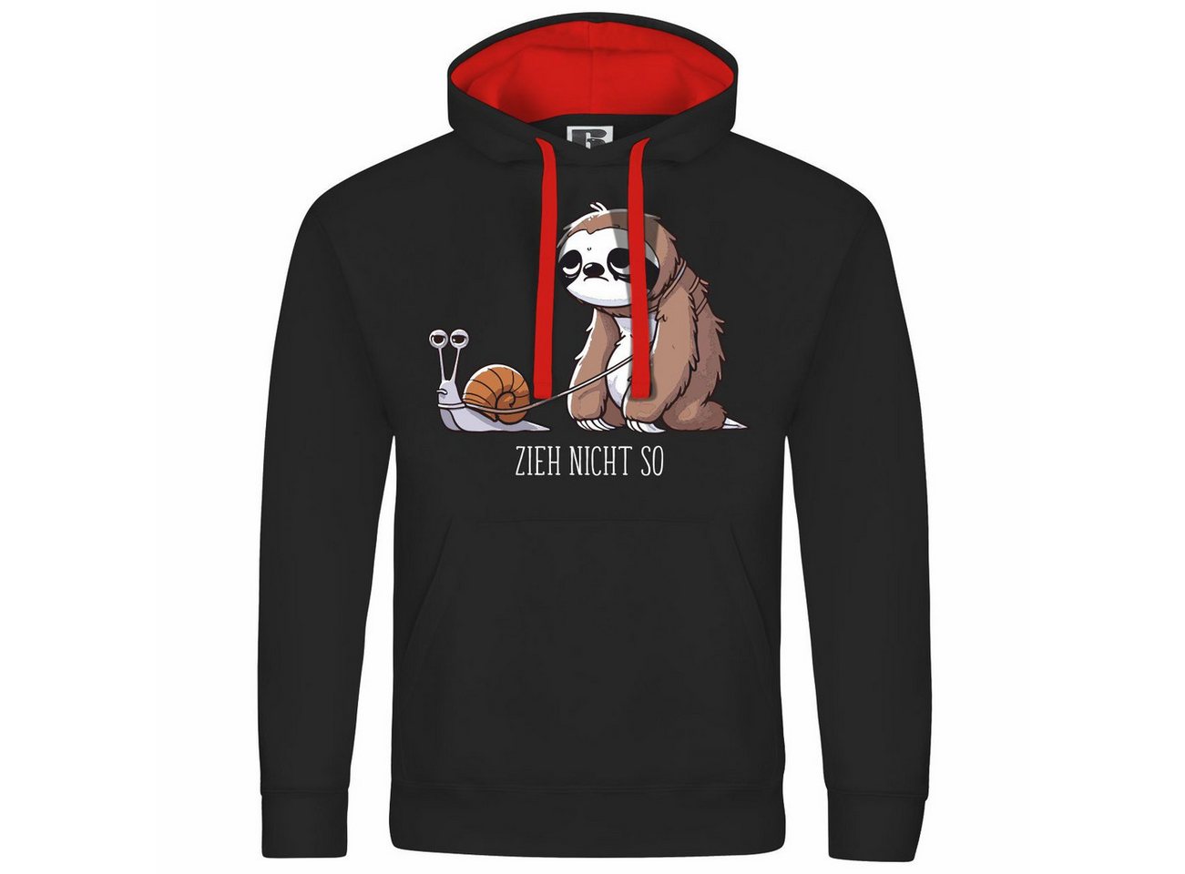 deinshirt Kapuzenpullover Herren Kapuzenpullover Zieh nicht so Mit Print Motiv, Grafik deinshirt Kapuzenpullover Herren Kapuzenpullover Zieh nicht so Mit Print Motiv, Grafik von deinshirt