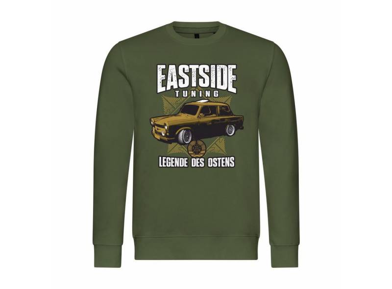 deinshirt Rundhalspullover Herren Pullover Eastside Tuning Mit Print Motiv, Grafik von deinshirt
