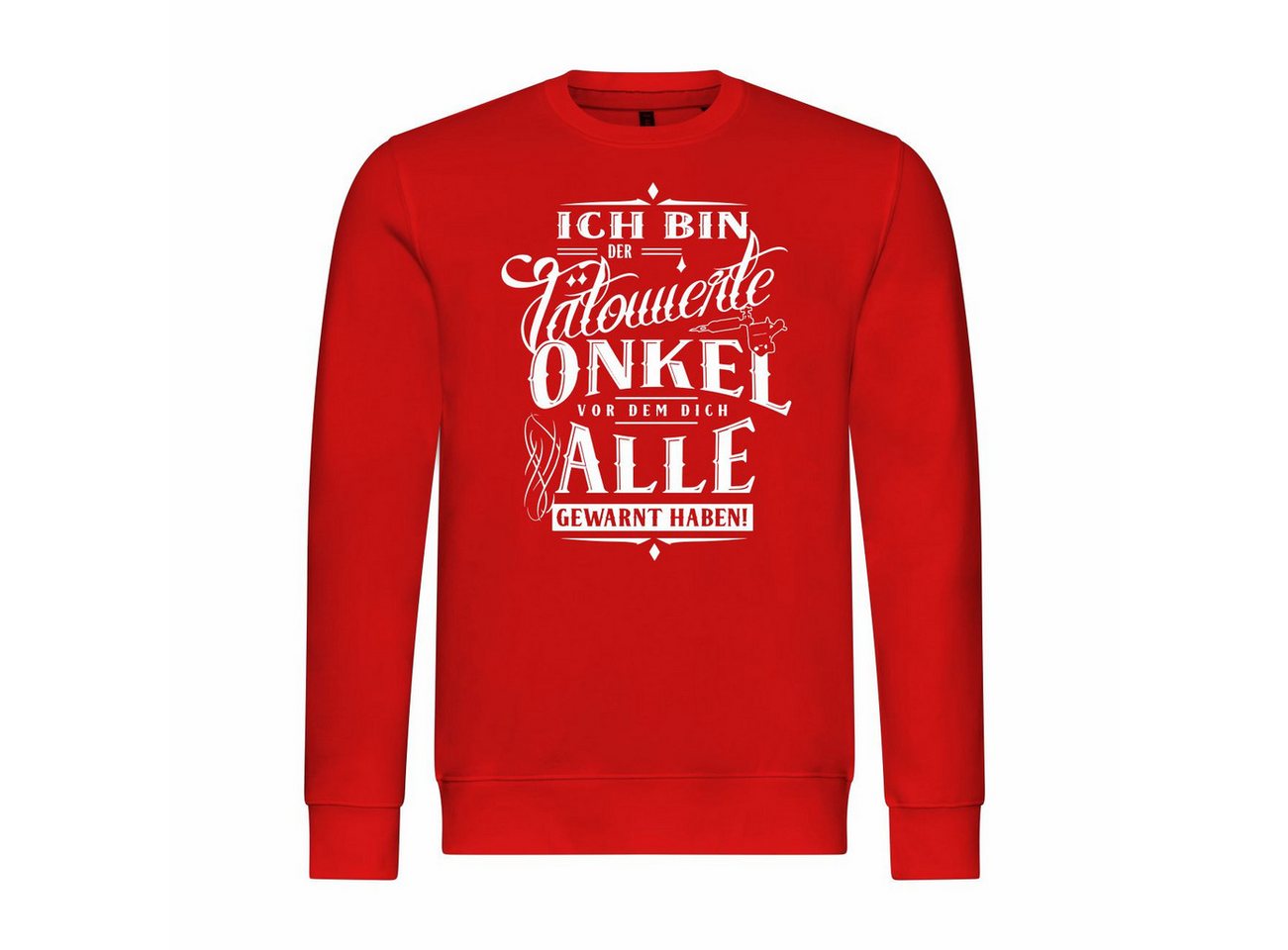 deinshirt Kapuzenpullover Herren Pullover Ich bin der Älteste ich mache die Regeln Mit Print Motiv von deinshirt