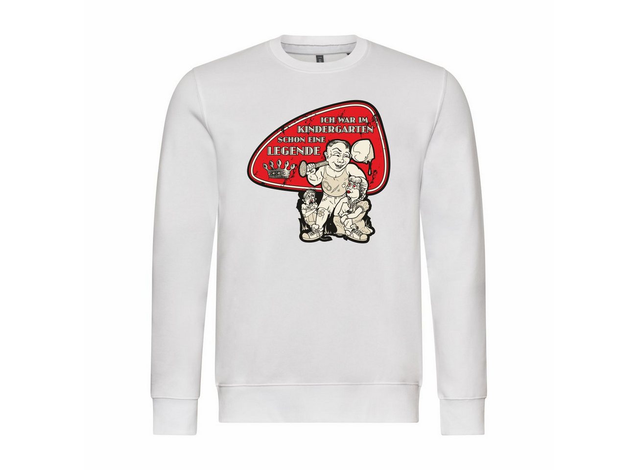 deinshirt Kapuzenpullover Herren Pullover Ich war im Kindergarten schon eine Legende Mit Print Motiv deinshirt Kapuzenpullover Herren Pullover Ich war im Kindergarten schon eine Legende Mit Print Motiv von deinshirt