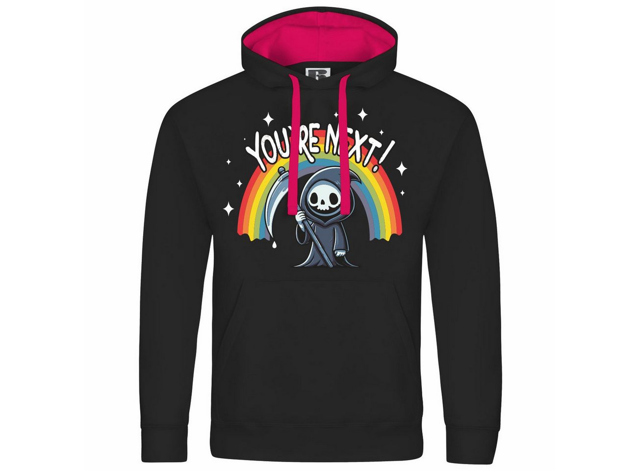 deinshirt Kapuzenpullover Unisex Kapuzenpullover You are next Mit Print Motiv, Grafik deinshirt Kapuzenpullover Unisex Kapuzenpullover You are next Mit Print Motiv, Grafik von deinshirt
