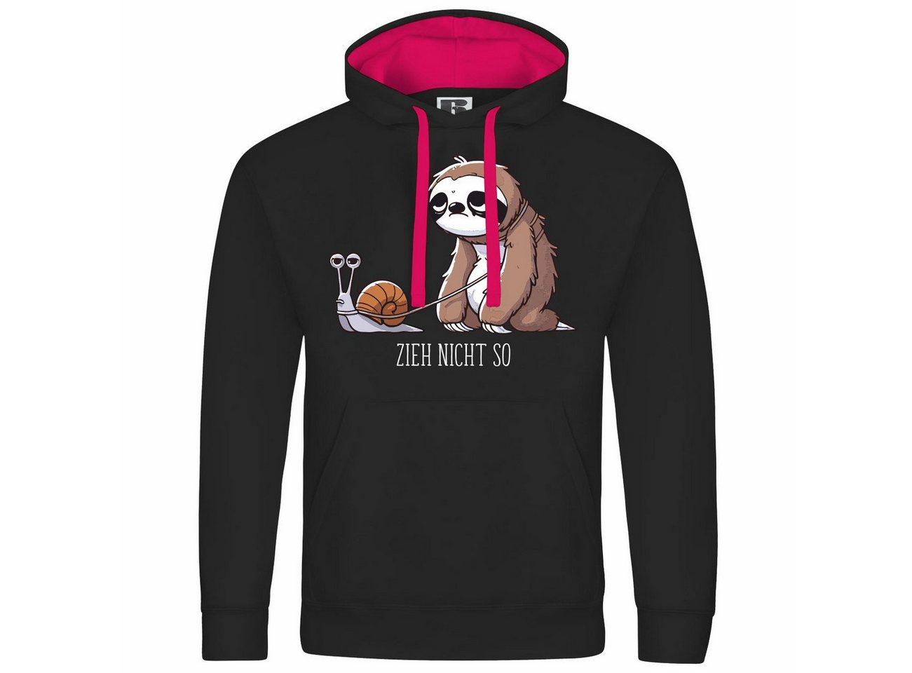 deinshirt Kapuzenpullover Unisex Kapuzenpullover Zieh nicht so Mit Print Motiv, Grafik deinshirt Kapuzenpullover Unisex Kapuzenpullover Zieh nicht so Mit Print Motiv, Grafik von deinshirt