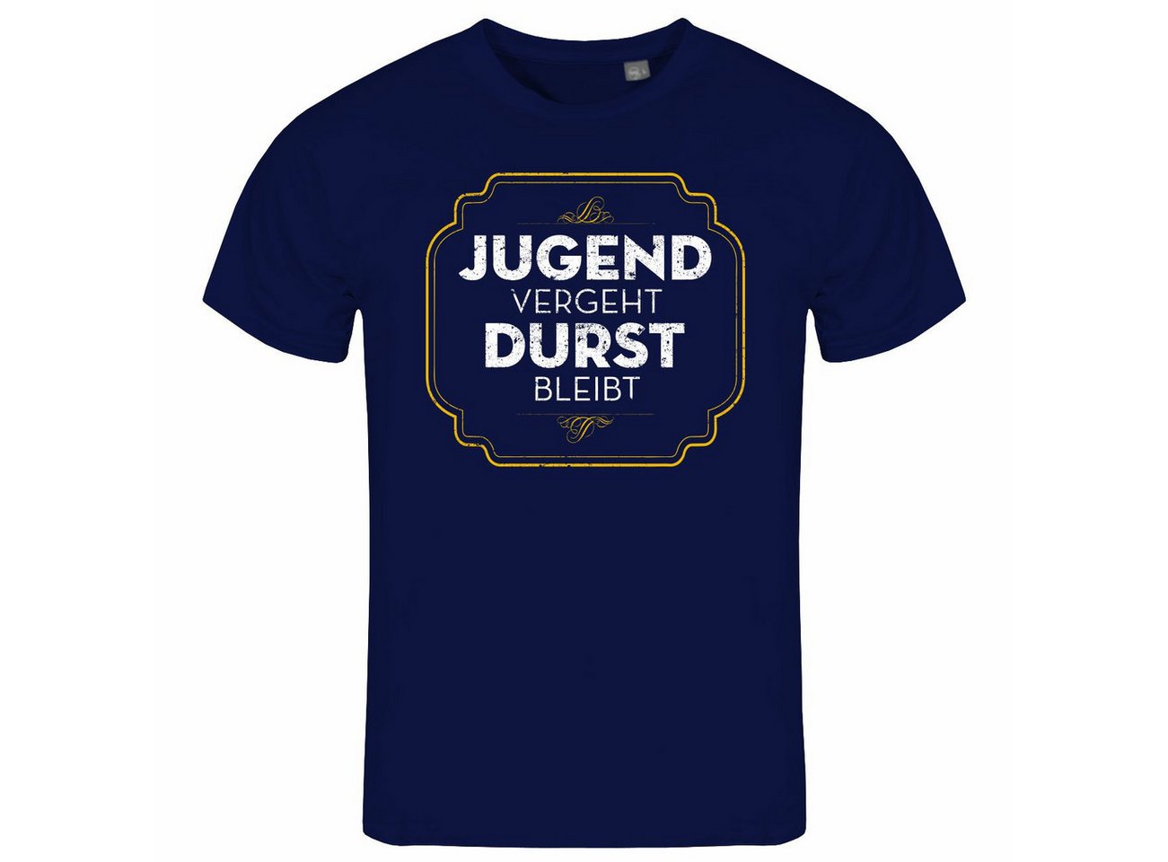 deinshirt Print-Shirt Herren T-Shirt Jugend vergeht Durst bleibt Funshirt mit Motiv von deinshirt