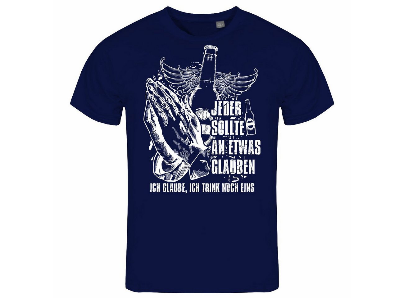 deinshirt Print-Shirt Herren T-Shirt Ich glaube Ich trink noch eins Funshirt mit Motiv von deinshirt