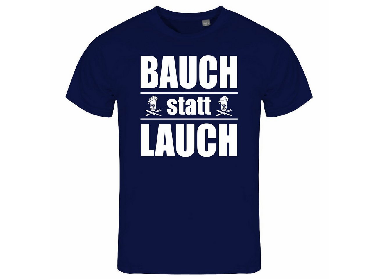 deinshirt Print-Shirt Herren T-Shirt Bauch statt Lauch Funshirt mit Motiv von deinshirt