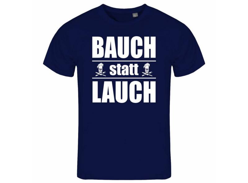 deinshirt Print-Shirt Herren T-Shirt Bauch statt Lauch Funshirt mit Motiv von deinshirt