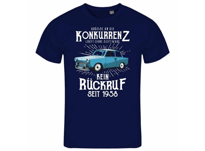 deinshirt Print-Shirt Herren T-Shirt Grüße an die Konkurrenz Funshirt mit Motiv von deinshirt