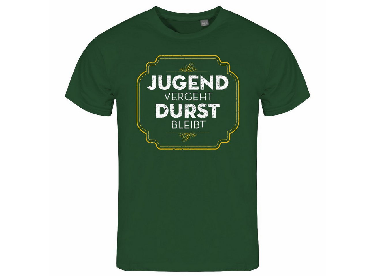 deinshirt Print-Shirt Herren T-Shirt Jugend vergeht Durst bleibt Funshirt mit Motiv von deinshirt