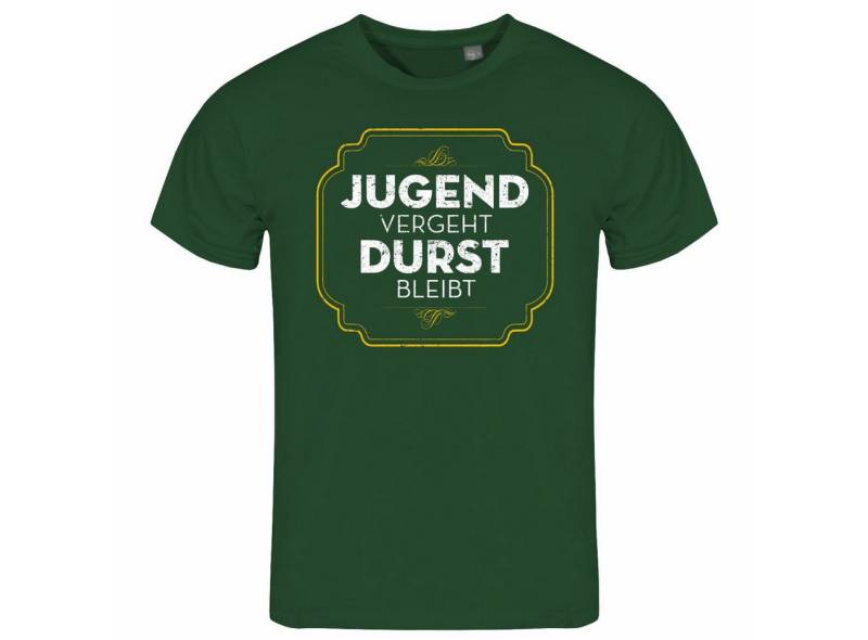 deinshirt Print-Shirt Herren T-Shirt Jugend vergeht Durst bleibt Funshirt mit Motiv von deinshirt