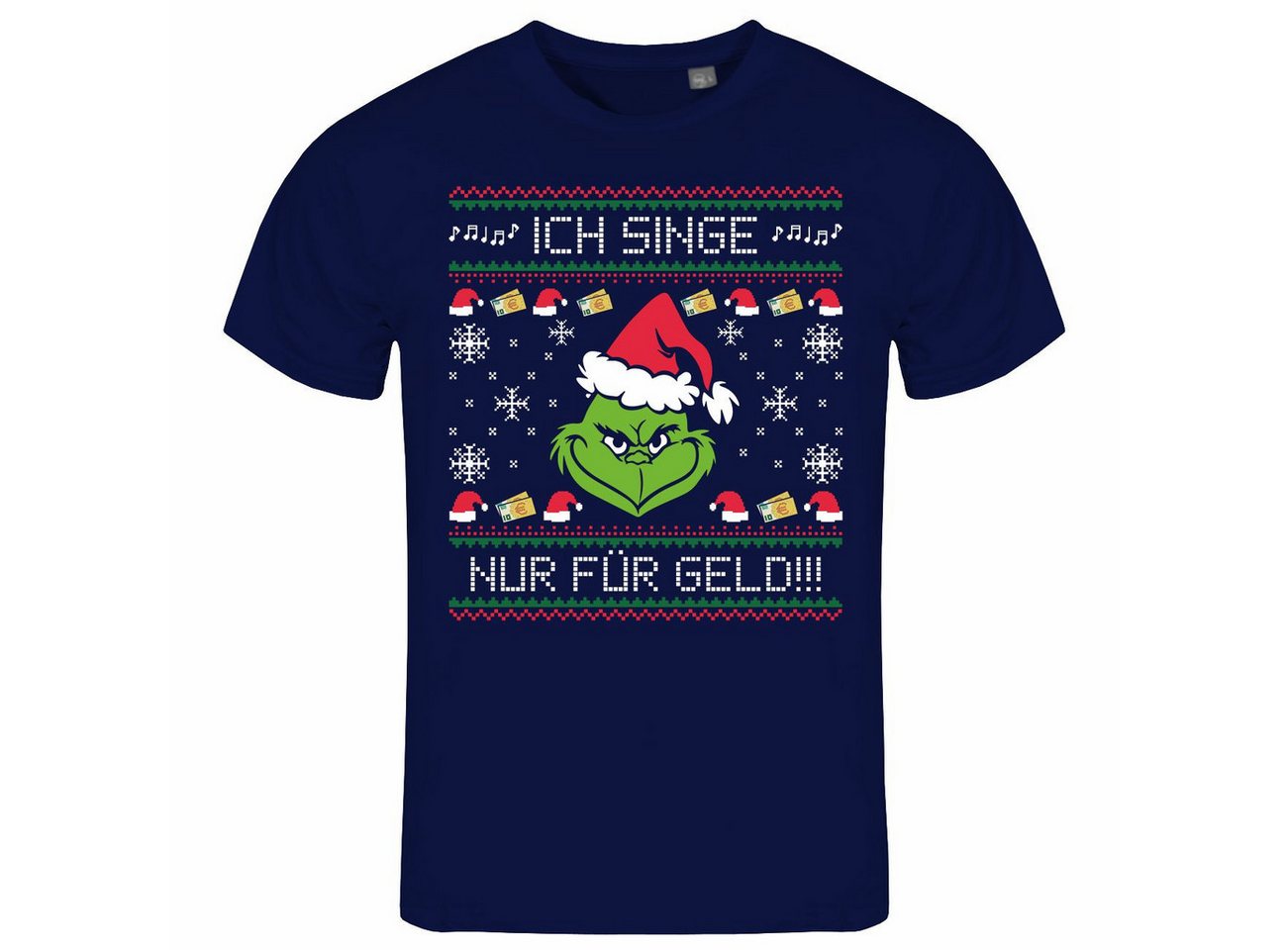 deinshirt Print-Shirt Herren T-Shirt Ich singe nur für Geld Funshirt mit Motiv von deinshirt