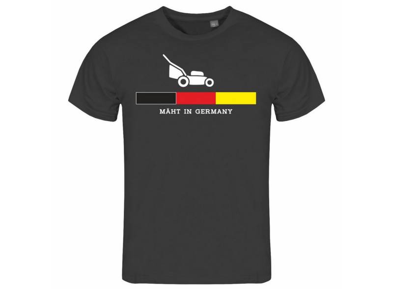 deinshirt Print-Shirt Herren T-Shirt Mäht in Germany Funshirt mit Motiv von deinshirt