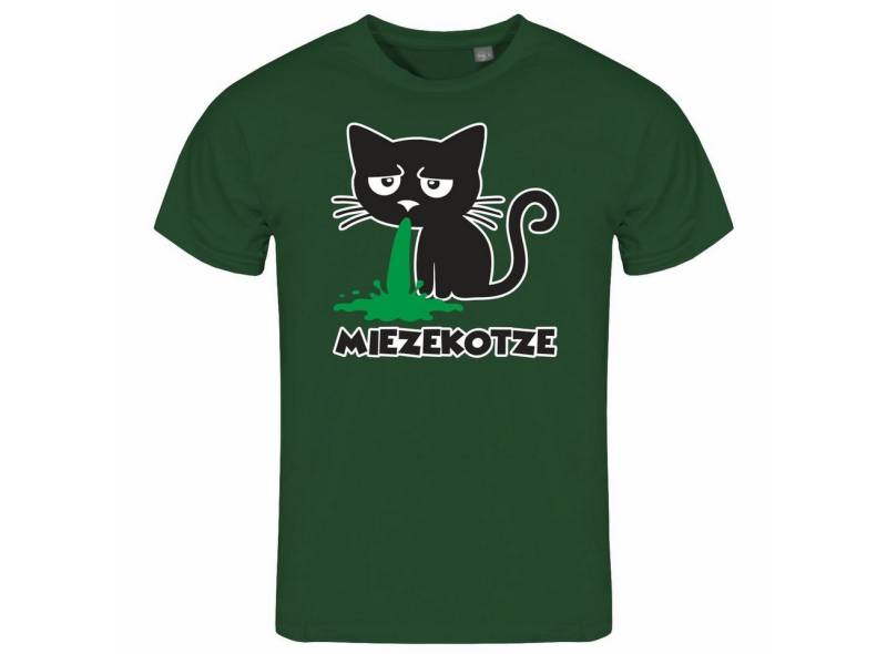 deinshirt Print-Shirt Herren T-Shirt Miezekotze Funshirt mit Motiv von deinshirt