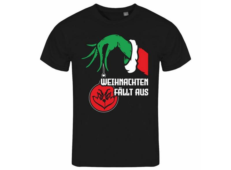 deinshirt Print-Shirt Herren T-Shirt Weihnachten fällt aus Funshirt mit Motiv von deinshirt