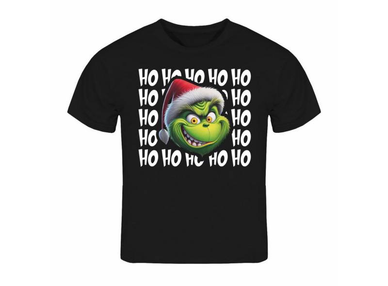 deinshirt Print-Shirt Kinder T-Shirt Ho Ho Ho Grinch Funshirt mit Motiv von deinshirt