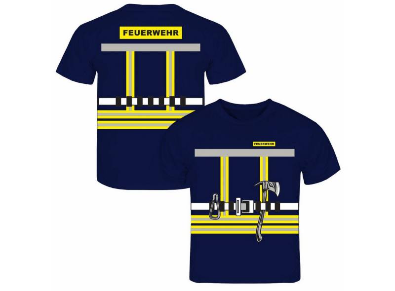 deinshirt Print-Shirt Kinder T-Shirt Jugendfeuerwehr Uniform Funshirt mit Motiv von deinshirt