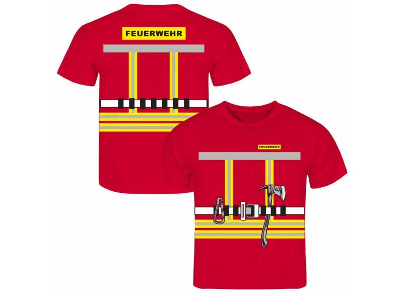 deinshirt Print-Shirt Kinder T-Shirt Jugendfeuerwehr Uniform Funshirt mit Motiv von deinshirt