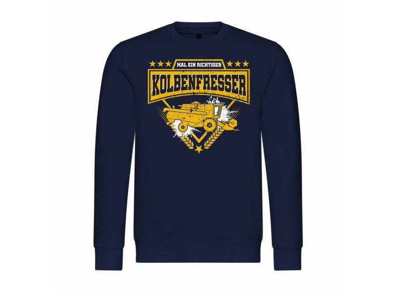 deinshirt Rundhalspullover Herren Pullover Kolbenfresser Mit Print Motiv, Grafik deinshirt Rundhalspullover Herren Pullover Kolbenfresser Mit Print Motiv, Grafik von deinshirt