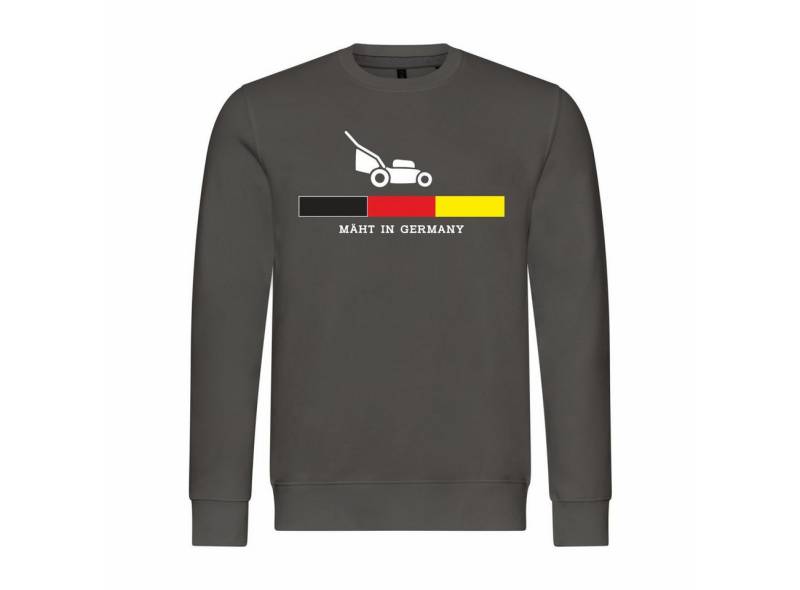 deinshirt Rundhalspullover Herren Pullover Mäht in Germany Mit Print Motiv, Grafik von deinshirt