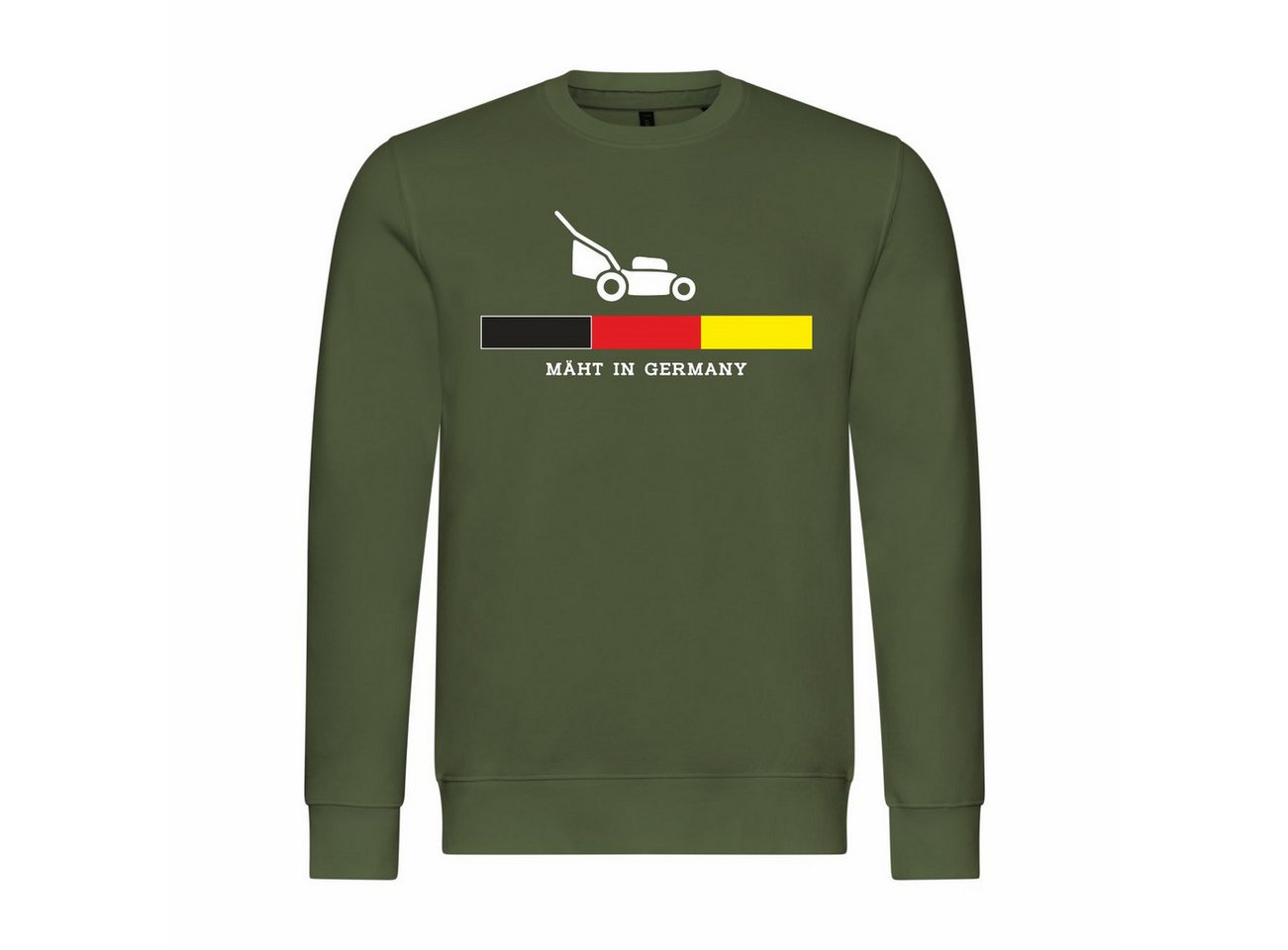 deinshirt Rundhalspullover Herren Pullover Mäht in Germany Mit Print Motiv, Grafik von deinshirt