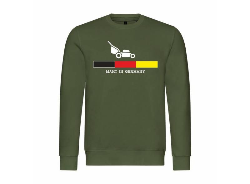 deinshirt Rundhalspullover Herren Pullover Mäht in Germany Mit Print Motiv, Grafik von deinshirt