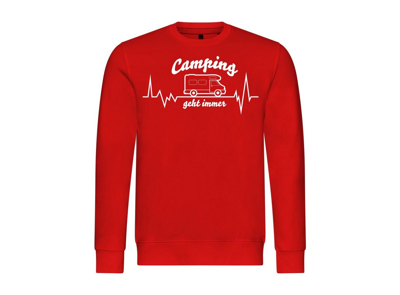 deinshirt Rundhalspullover Herren Pullover Wohnmobil Camping geht immer Mit Print Motiv, Grafik deinshirt Rundhalspullover Herren Pullover Wohnmobil Camping geht immer Mit Print Motiv, Grafik von deinshirt