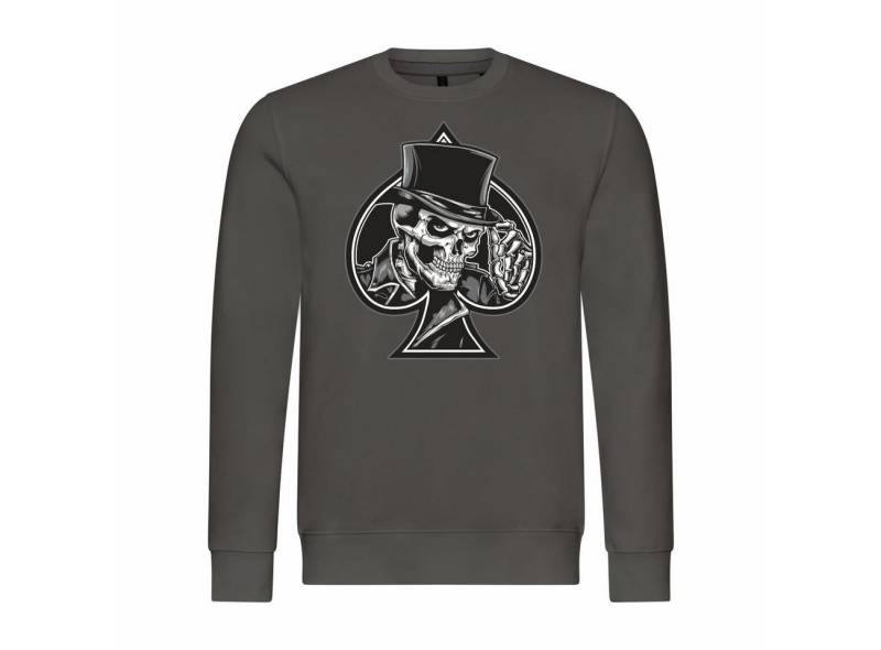 deinshirt Rundhalspullover Herren Pullover Alte Schule Mit Print Motiv, Grafik von deinshirt