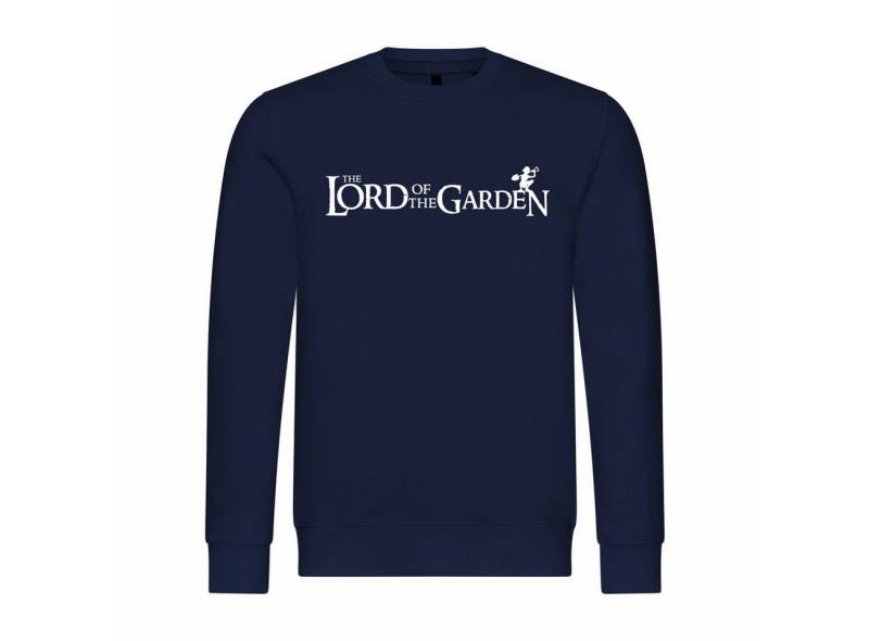 deinshirt Rundhalspullover Herren Pullover Lord of the Garden Mit Print Motiv, Grafik von deinshirt