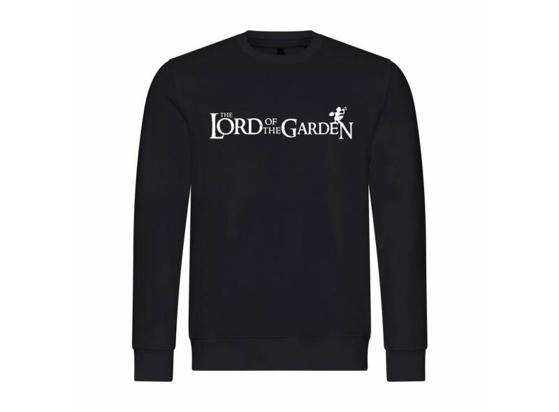 deinshirt Rundhalspullover Herren Pullover Lord of the Garden Mit Print Motiv, Grafik von deinshirt
