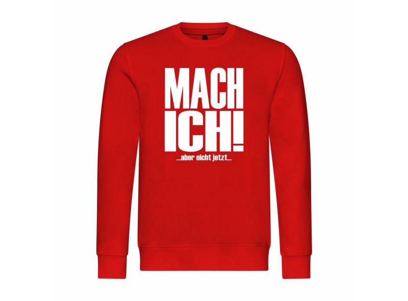 deinshirt Rundhalspullover Herren Pullover Mach ich aber nicht jetzt Mit Print Motiv, Grafik deinshirt Rundhalspullover Herren Pullover Mach ich aber nicht jetzt Mit Print Motiv, Grafik von deinshirt