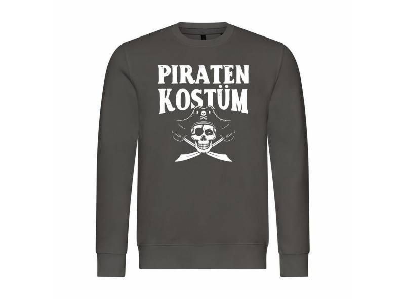 deinshirt Rundhalspullover Herren Pullover PIRATENKOSTÜM Mit Print Motiv, Grafik von deinshirt