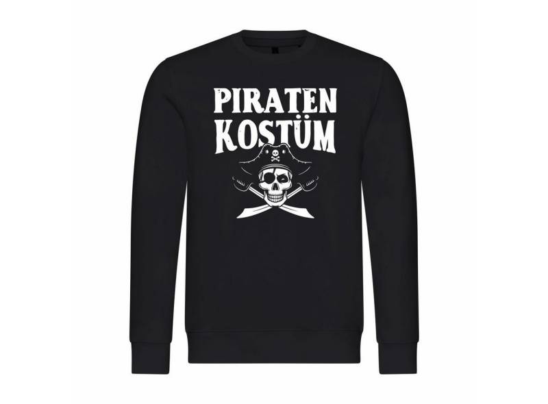 deinshirt Rundhalspullover Herren Pullover PIRATENKOSTÜM Mit Print Motiv, Grafik von deinshirt